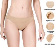 🩲 seamless beige pro dance ballet briefs for women and girls | molldan gymnastics underpants dancer bottoms ballerina underwear logo