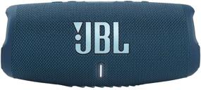 img 4 attached to 🔊 Обновленная портативная Bluetooth колонка JBL Charge 5 - голубая с защитой IP67 от воды и USB-зарядкой.