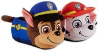 🐾 adorable nickelodeon paw patrol chase & marshall slippers for boys and girls logo