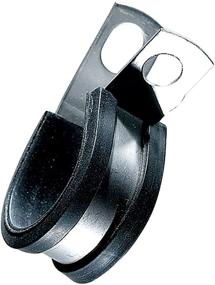 img 1 attached to Stainless Steel Cushion Clamps for Marine Grade Electrical Applications