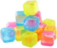 🧊 diny reusable ice cubes - bpa free, 18-36-54 count (18) - long-lasting cool for drinks! logo