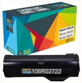 img 4 attached to 🖨️ Do it Wiser 106R02722 Xerox Phaser 3610 WorkCentre 3615 Toner Cartridge Replacement - High Yield, 14,100 Pages