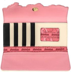 img 1 attached to 🐱 Loungefly Disney Aristocats Keyboard Kitties Faux Leather Wallet