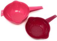 🍲 tupperware colander set - 1 quart & 2 quart logo