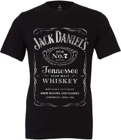img 4 attached to Jack Daniels Black Label T Shirt Men's Clothing