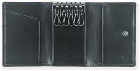 img 2 attached to Ikepod Tri Fold Wallet Full Grain Leather Men's Accessories for Wallets, Card Cases & Money Organizers