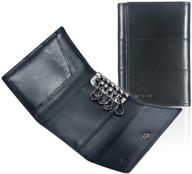 ikepod tri fold wallet full grain leather men's accessories for wallets, card cases & money organizers logo