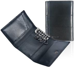 img 4 attached to Ikepod Tri Fold Wallet Full Grain Leather Men's Accessories for Wallets, Card Cases & Money Organizers