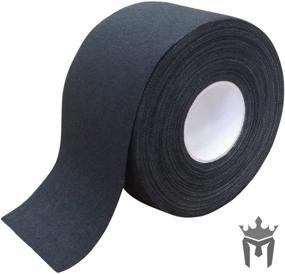 img 2 attached to 🏋️ Meister Premium Athletic Trainer's Tape - 15 yards x 1.5 inches - Black (50% Longer) - Sports and Medical Uses - 1 Roll