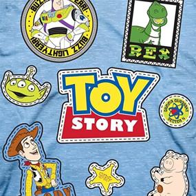 img 3 attached to 👕 Buzz Lightyear and Sheriff Woody Tee - Disney Toy Story Classic Shirt - Toy Story T-Shirt