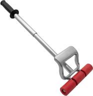 🛠️ versatile extendable heavy duty floor and wall roller for various surfaces - laminate, lvp, veneer, linoleum, carpet, tile and wall coverings - 7-1/2 wide with a 17-27 inch extendable handle, fba-2214 logo