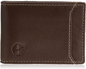 img 4 attached to Timberland Minimalist Money Wallet Black Men's Accessories