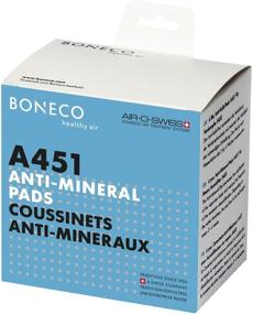 img 2 attached to 🌬️ BONECO A451 Steam Humidifier Anti-Mineral Pads - Pack of 6 for Optimum Performance