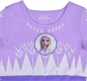 img 3 attached to 👗 Stunning Disney Frozen II Elsa Dress for Girls: A Magical Wardrobe Addition!