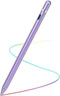 digital stylus pens for touch screens fine point stylist pen precise and smooth stylish pencil (purple) logo