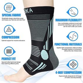 img 3 attached to NEENCA Professional Compression Stabilizer Tendonitis