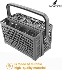 img 1 attached to 🧺 Premium Universal Dishwasher Silverware Replacement Basket - Compatible with Top Brands Bosch, Maytag, Kenmore, Whirlpool, KitchenAid, LG, Samsung, Frigidaire, GE