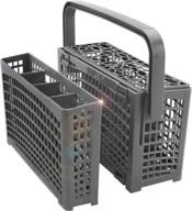 🧺 premium universal dishwasher silverware replacement basket - compatible with top brands bosch, maytag, kenmore, whirlpool, kitchenaid, lg, samsung, frigidaire, ge логотип