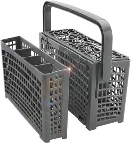 img 4 attached to 🧺 Premium Universal Dishwasher Silverware Replacement Basket - Compatible with Top Brands Bosch, Maytag, Kenmore, Whirlpool, KitchenAid, LG, Samsung, Frigidaire, GE