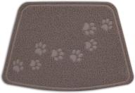 🐾 petmate arm & hammer paw design wedge shape litter mat logo