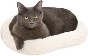 img 2 attached to 🐾 Compact Comfort: Petmate Bolster Kennel Pad offers cozy support for small pets