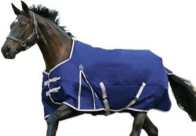 img 2 attached to 🐎 WeatherBeeta Comfitec Essential Medium Standard Neck Blanket - Повысьте комфорт вашей лошади в любых погодных условиях.