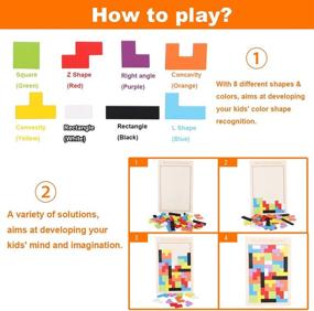 img 1 attached to 🏰 Russian Building Tangram Puzzle: Fun and Educational Brainteaser