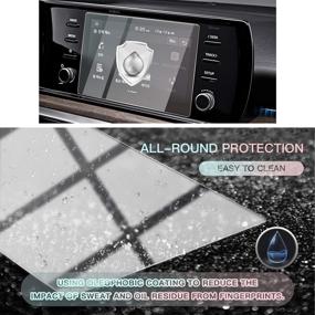 img 3 attached to 📱 CDEFG K5 DL3 2021 Car Display Touch Screen Protector: Tempered Glass 9H Anti-Scratch for K5 DL3 2021 Touchscreen (8 inch)