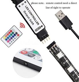 img 3 attached to RGBZONE 1m USB DC 5V Inline IR Controller + Wireless 24 Key Controller for 5050 3528 RGB LED Light Strip