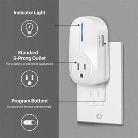 img 2 attached to Wireless Outlet Switch Remote Control