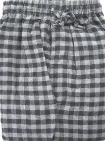 img 3 attached to 🔴 Cotton Flannel Checkered Medium Men's Clothing and Sleep & Lounge - Brave