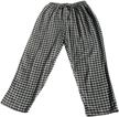 🔴 cotton flannel checkered medium men's clothing and sleep & lounge - brave logo