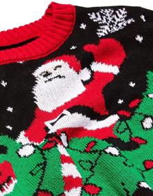 img 2 attached to X-Large Boys' Christmas Sweater – Hybrid Apparel Clothing and Sweaters