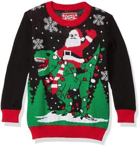 img 3 attached to X-Large Boys' Christmas Sweater – Hybrid Apparel Clothing and Sweaters