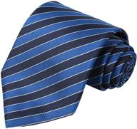 👔 dark extra striped necktie by kissties: enhance your wardrobe with premium men's accessories logo