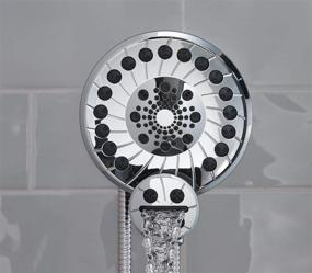 img 3 attached to Enhanced Chrome Peerless Sidekick Touch-Clean Shower Head with Hand Held Shower Head and Hose (Model 76465)