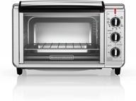 🍞 black+decker 6-slice convection countertop toaster oven to3230sbd - stainless steel, includes bake pan, broil rack, and toasting rack логотип