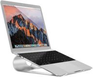 💻 moko laptop riser stand: ergonomic aluminum stand for 11-15" laptops - macbook, dell, asus, lenovo logo