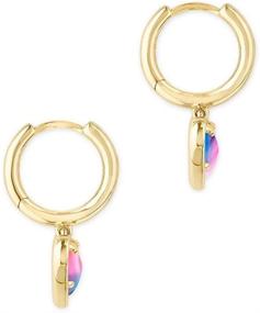 img 3 attached to 💖 Kendra Scott Ari Heart Huggie Earrings - Empowering Style and Enduring Charm for Fashion Enthusiasts