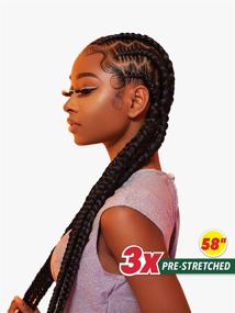 img 2 attached to Sensationnel Braids XPRESSION Pre Stretched 5 Pack Hair Care