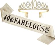 birthday anniversary decorations fabulous lettering event & party supplies and favors logo