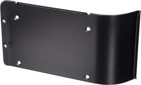 img 1 attached to 🚙 Black Side Mount License Plate Bracket for Jeep TJ by Warrior Products 1560