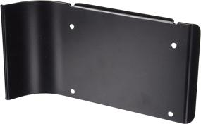 img 2 attached to 🚙 Black Side Mount License Plate Bracket for Jeep TJ by Warrior Products 1560