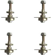 🪑 acxico 4pcs rocking chair bearing connector with screws - furniture fittings for rocking chair logo