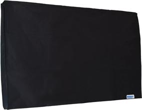 img 1 attached to 📺 Waterproof and Heavy Duty Black TV Cover for Sunbrite SB-4374UHD 43'' HDTV - Protect and Prolong Your TV's Life with Comp Bind Technology