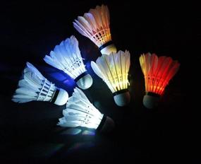 img 1 attached to Badminton Shuttlecock Lighting Activities Colorful