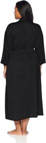 img 1 attached to 👘 N Natori Women's Plus-Size Congo Robe: Luxurious Comfort for Curvy Ladies