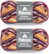 patons yarn 2 pack sunset stripes logo