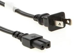 img 4 attached to InstallerParts 6-Foot 18AWG NEMA 1-15P to IEC C-7 Polarized 2-Prong Figure-8 Power Cord