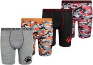 🐻 спортивная компрессионная одежда black bear performance dry fit для мальчиков: повышенная активность и эффективность! логотип